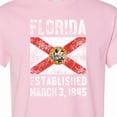 thumbnail image 4 of Inktastic Established March 3, 1845 Florida Flag T-Shirt, 4 of 5