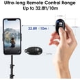 thumbnail image 6 of Bluetooth Wireless Remote Control Camera Shutter Button for Smartphones, 6 of 8