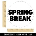thumbnail image 2 of Spring Break Bold Text School Rubber Stamp for Scrapbooking Crafting Stamping - Large 1-1/4 Inch, 2 of 7