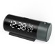 thumbnail image 1 of 180 Degree Rotation Digital Projection Alarm Clock Time Temperature Projection Table Clock for Home Bedroom Electronic LED Clock, 1 of 5