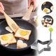 thumbnail image 5 of Anillos de acero inoxidable para huevos, moldes antiadherentes para panqueques con mangos resistentes al calor: anillos para cocinar huevos con formas para desayunos, tortillas, sándwiches y, 5 of 5
