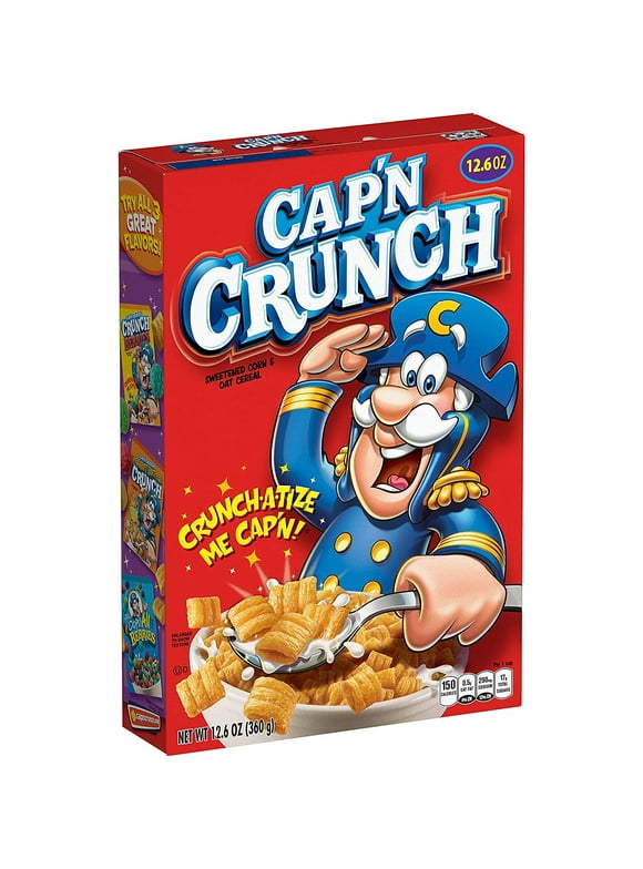 Cap'n Crunch Sweetened Corn & Oat Cereal 12.6 oz