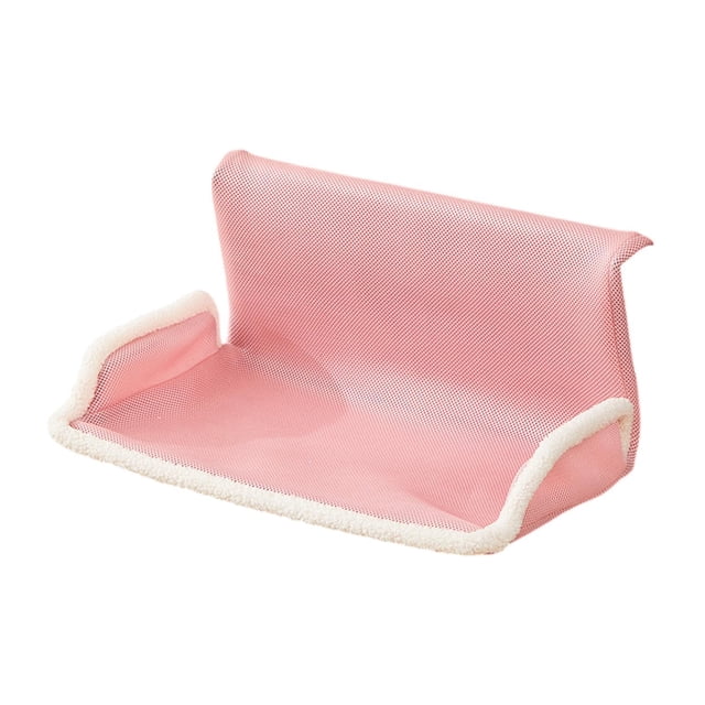 Hamaca para gatos, asiento, cama, estante para gatos rosa