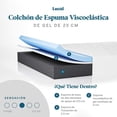 thumbnail image 2 of Colchón LUCID 10" Firme Memory Foam y Gel blanco King Lucid Memory Foam con Gel, 2 of 6