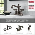 thumbnail image 2 of Delta Victorian 24" Double Towel Bar, Venetian Bronze, 2 of 5