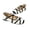 White, variant on CHICVOMEY Ballet Flats for Women Multi-Buckle Comfortable Low Heel Round Toe Graceful Mary Jane Shoes Women for Daily Office Formal Party School