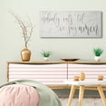 thumbnail image 2 of Stupell Industries Nobody Eats Until Amen Phrase Family Kitchen Religious Painting Gallery Wrapped Canvas Art Print Wall Art, 17 x 40, 2 of 6