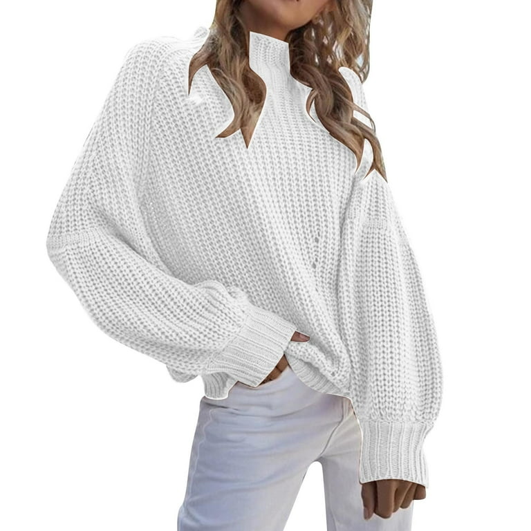 White turtleneck cheap tunic