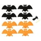 thumbnail image 2 of Bandera de Halloween pancartas de halloween festival decoración artesanía banderas bate 240x120mm Murciélago 240x120mm Magideal Bandera de Halloween, 2 of 7