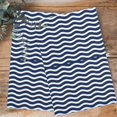 thumbnail image 4 of Navy Blue Moire Kitchen Towels Set of 3, Water Absorbent Dish Towel, Water Ripple Stripe Farmhouse Decorative Hand Towels - Quick Drying Cloth for Cooking Baking, 18x28 Inch, 4 of 8