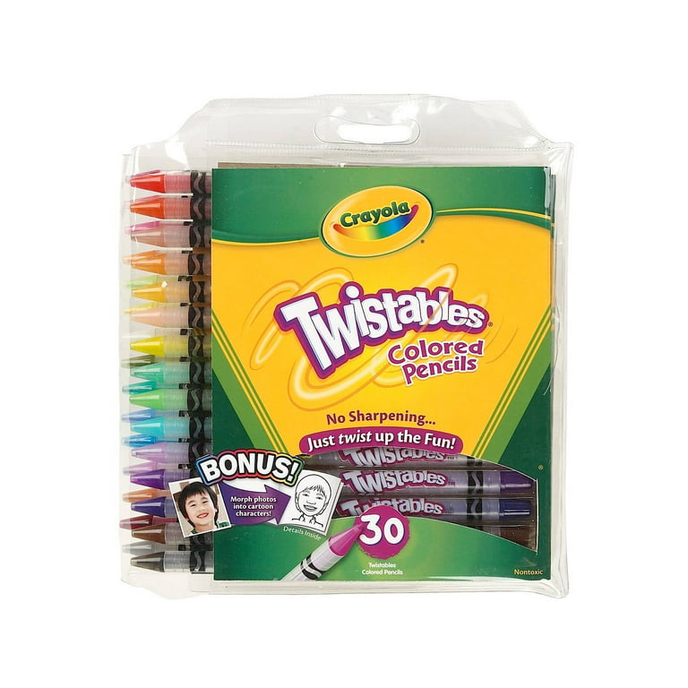 Crayola Twistables Colored Pencils Pack Of 30 (Pack Of 2) 