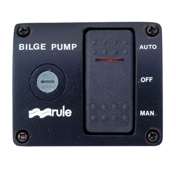 Panel basculante con iluminación de 3 vías Switch Panel Rule Deluxe