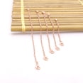 thumbnail image 3 of Collier en Or en Acier Inoxydable avec Plusieurs Rallonges et Pendentifs pour Longueurs Ajustables, 3 of 7