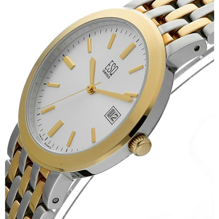 ESQ Swiss E5199 Classic Two Tone Stainless Steel 35mm