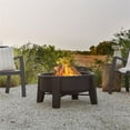 thumbnail image 4 of Real Flame Forsyth Wood-Burning Iron Fire Pit in Black, 4 of 11