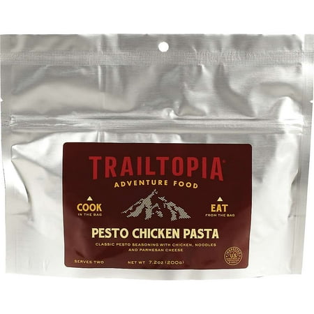 Trailtopia Pesto Chicken Pasta (Best Store Bought Pesto)
