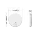 thumbnail image 2 of Portable Tracking Bluetooth 5.0 Mobile Key Tracking with Ring Smart Anti-Loss Device Waterproof Device Tool Pet Finder Tracker for Pet Cats Dogs Wallet Key Easy to Use, 2 of 10