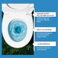thumbnail image 5 of 100ml Toilet Bowl Cleaner Stain Remover Deodorizer,Portable Toilet Valve Seal Lubricating Cleaner,Safe for Porcelain Plastic,Fresh Scent Deep Cleaning Toilet Maintenance Liquid, 5 of 8