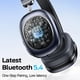 thumbnail image 3 of Auriculares inalámbricos. Cancelación activa del ruido, modo transparente, audio espacial, auriculares Bluetooth con cómodas almohadillas de proteína, 24 horas de autonomía para viajar/trabajar,Negro, 3 of 8