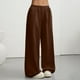 thumbnail image 1 of WILLBEST Pantalones Casuales Elegantes Para Mujer, de Cintura Alta, Holgados, Largos y Con Cordón Para Mayor Comodidad y Estilo En El Uso Diario y Viajes., 1 of 5