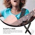 thumbnail image 6 of CIMAXIC 1Pc Premium Black Guitar Strap with Adjustable Length and High-Density Buckle, 6 of 8