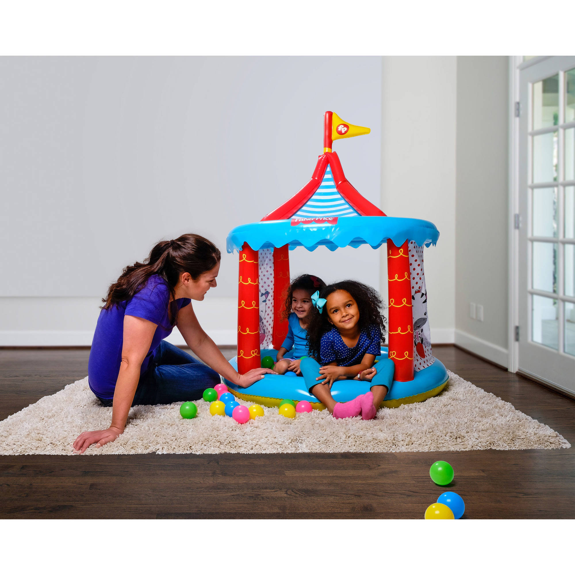 Kids Ball Pit FisherPrice Plastic Balls Toddler Indoor Play Portable