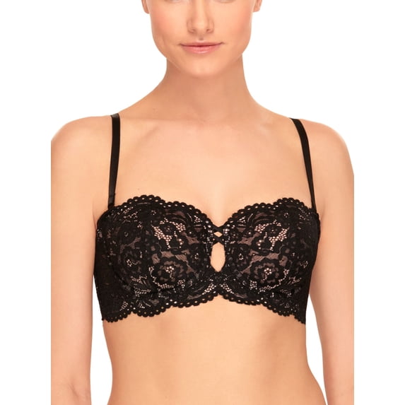 b.tempt'd by Wacoal Ciao Bella Strapless Bra, Night, 32B