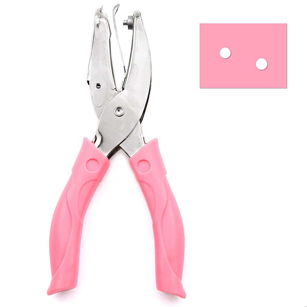 Kojooin Handheld Hole Paper Punch Various Shapes Hole Single Hole Puncher