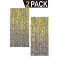 thumbnail image 2 of 3.2 Ft X 9.8 Ft Metallic Tinsel Foil Fringe Curtains For Party Photo Backdrop Wedding Decor (2 Pcs), 2 of 5