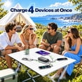 thumbnail image 5 of Morfec 50000mAh Power Bank 30W PD Fast Charging Portable Charger with Output 4-Output High Capacity External Battery Pack with LED Digital Display for iPhone, Android Cell Phone, 5 of 7