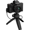 thumbnail image 5 of Panasonic Lumix G100D 4K Mirrorless Vlogging Camera with Tripod Grip, Youtube Vlogger Kit Bundle with M.Zuiko Digital ED 60mm f/2.8 Macro Lens Micro Four Thirds and 12-32mm Lens + Vlog Accessories, 5 of 8