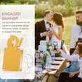 thumbnail image 4 of Engagement Party Photo Banner Set - We Are Engaged Wedding Background Decoration Bunting for Celebration, 4 of 6