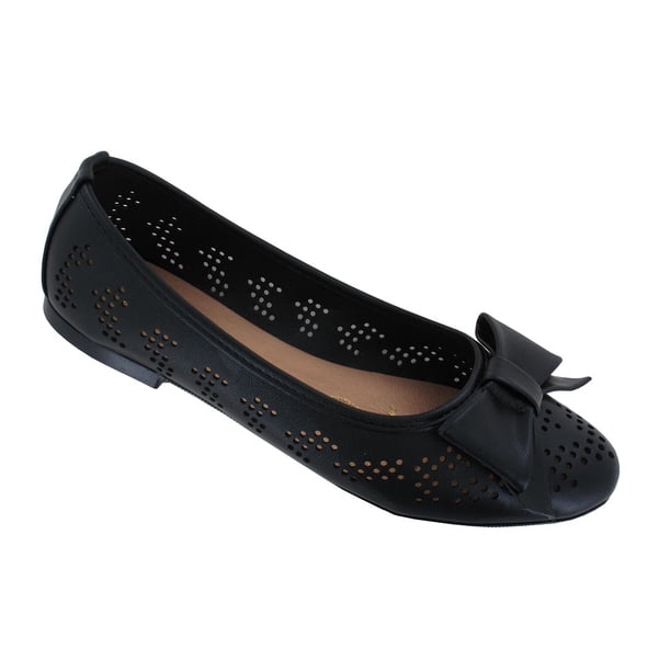 Zapaterias Mexico Ballerina Negra Casual Para Mujer Lady Bug 451 T25 ZAPATERIAS MEXICO 451-CAB-NGO