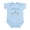 Sky Blue, variant on CafePress - Im Going To Be A Big Cousin Body Suit - Baby Light Bodysuit, Size Newborn - 24 Months