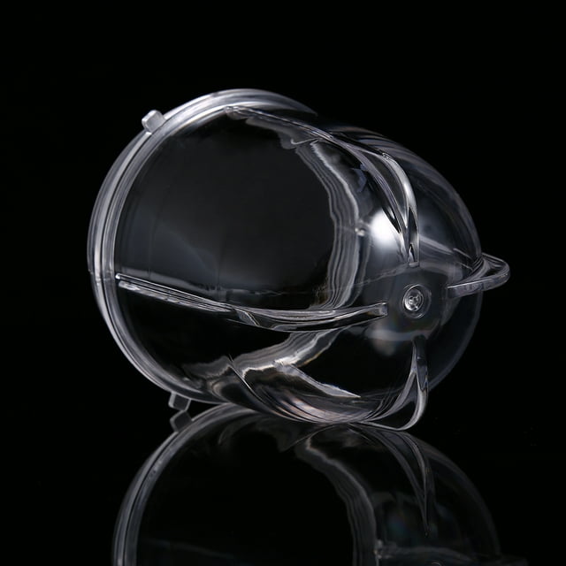Gobelet Haut et Court, Plastique Transparent, Remplacement pour Mixeur Domestique