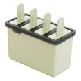 thumbnail image 1 of Paletas De 4 Cavidades, Molde De Helado Reutilizable Para Paletas De Bricolaje, Suministros De Cocina De Yogur Eigraketly HA041746-04, 1 of 6