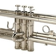 thumbnail image 4 of Instrumento Musical Estándar, Trompeta de Plata Profesional, Para Principiantes, 4 of 7