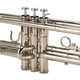 thumbnail image 4 of Instrumento Musical Estándar, Trompeta de Plata Profesional, Para Principiantes, 4 of 7