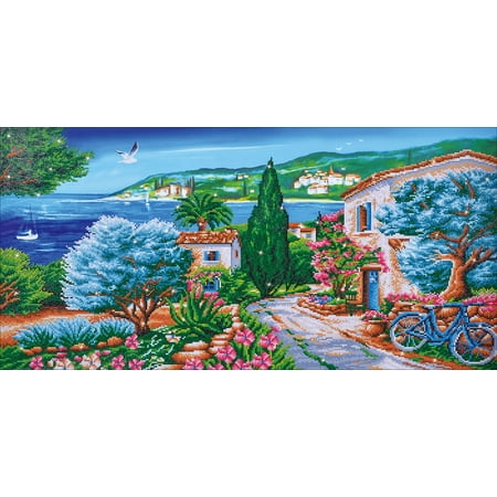 UPC: 4897073243887 | Diamond Dotz Diamond Embroidery Facet Art Kit 42.5 X22.75 -La Provence
