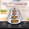 thumbnail image 5 of Ollas de Aluminio Antiadherente 12.2 6.6 3.3 Y 1.9 L Alpine, 5 of 5
