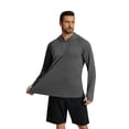 thumbnail image 5 of COOFANDY Men' UPF 50+ Fishing Shirt Long Sleeve UV SPF Sun Protection Hoodies Lightweight Rash Guard for Hiking Outdoor, 5 of 6