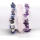 thumbnail image 2 of 1 juego de pulseras de cuentas de piedras mixtas, pulseras elásticas de piedras mixtas naturales, pulseras apilables, pulsera elástica de cuentas, juego de pulseras multicapa, 2 of 4