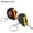 Random Color, variant on Naierhg 1m Retractable Ruler Steel Tape Measure Key Chain Mini Pocket Measuring Tool
