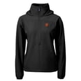 thumbnail image 2 of Women's Cutter & Buck Black Baltimore Orioles  Charter Eco Recycled Half-Zip Anorak Jacket, 2 of 3