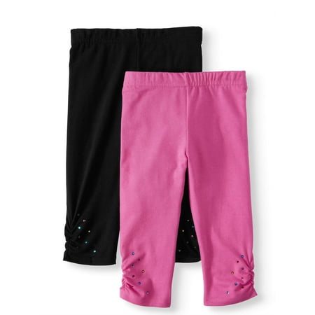 Oshkosh Capris - 365 Kids From Garanimals Capri Leggings, 2-Pack (Little Girls & Big Girls)
