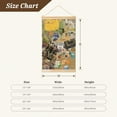 thumbnail image 3 of Adventure Time Wooden Shaft Hanging Poster Home Decor Poster Wall Art Painting For Living Room Bedroom 20"X30", 3 of 7