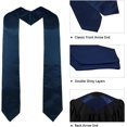 thumbnail image 2 of LAICAIW Graduation Stole for Unisex Adults Sash 60/72 Inches Long 16 Colors, 2 of 6