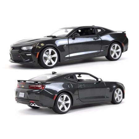 13 Chevrolet Camaro MAISTO 1:18 2016 CHEVROLET CAMARO SS SPECIAL EDITION DIECAST MODEL CAR DARK GRAY 31689GRY ()