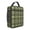 Green and Black, variant on Blue and Green Checkered Pattern Insulated Lunch Bag for Men Women,Waterproof Lunch Box for Work,Picnic or Travel,Thermal Insulation,10.63x9.06x3.54 Inches