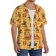 thumbnail image 2 of Balery Brave Cowboys Camisa Casual de Manga Corta con Botones para Hombre, Texturizada, Estilo Cubano, para Playa, Verano-X-Large, 2 of 5
